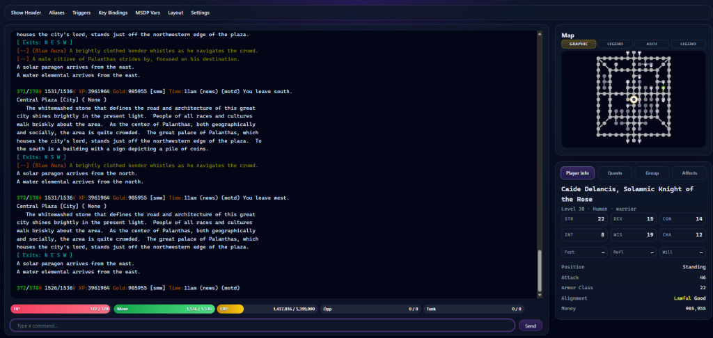 New Web Client Screenshot